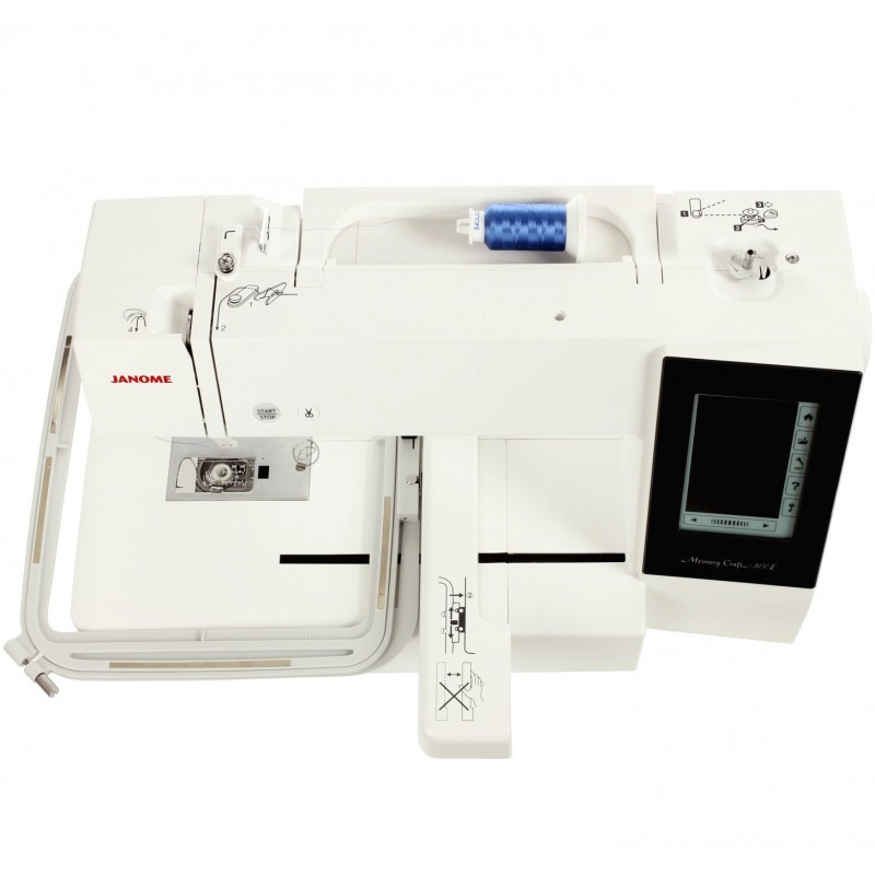 Janome memory craft 500e формат файла